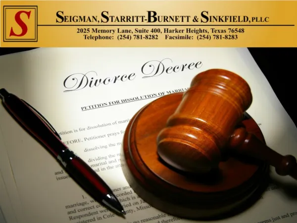 Divorce Lawyer In Killeen