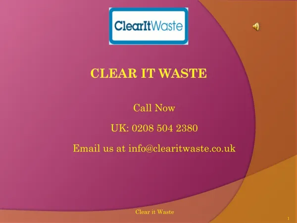 Junk Removal Areas Covered by Clear it Waste