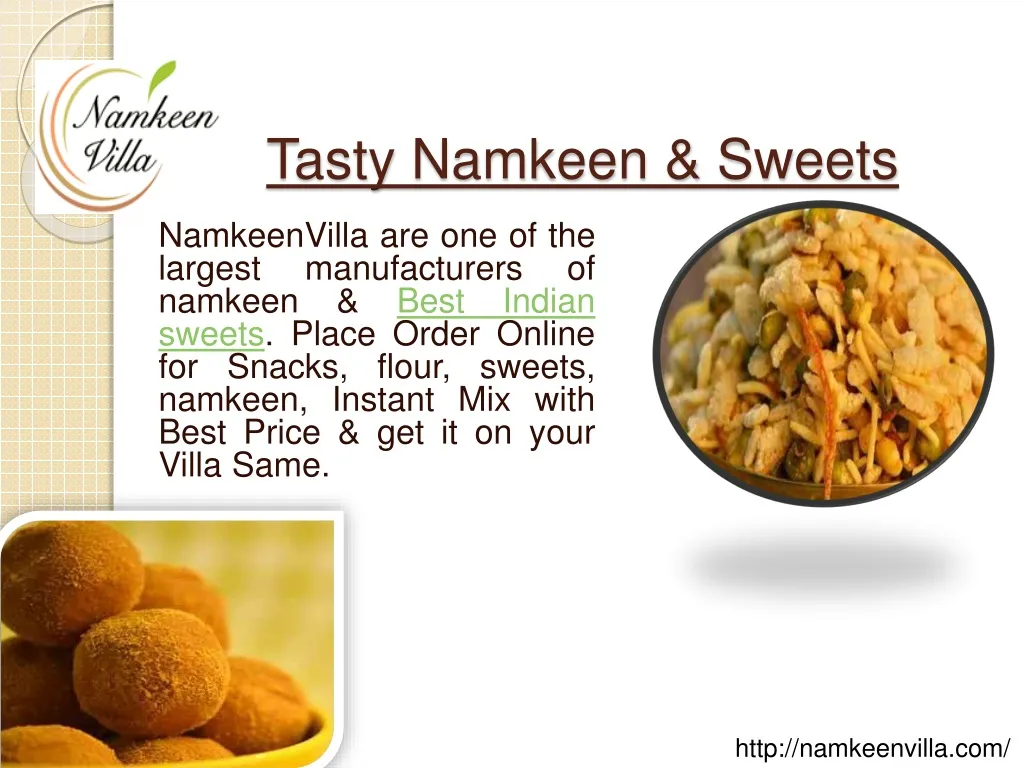 tasty namkeen sweets