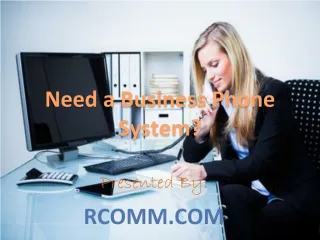 Need a Business Phone System ? - slide 1