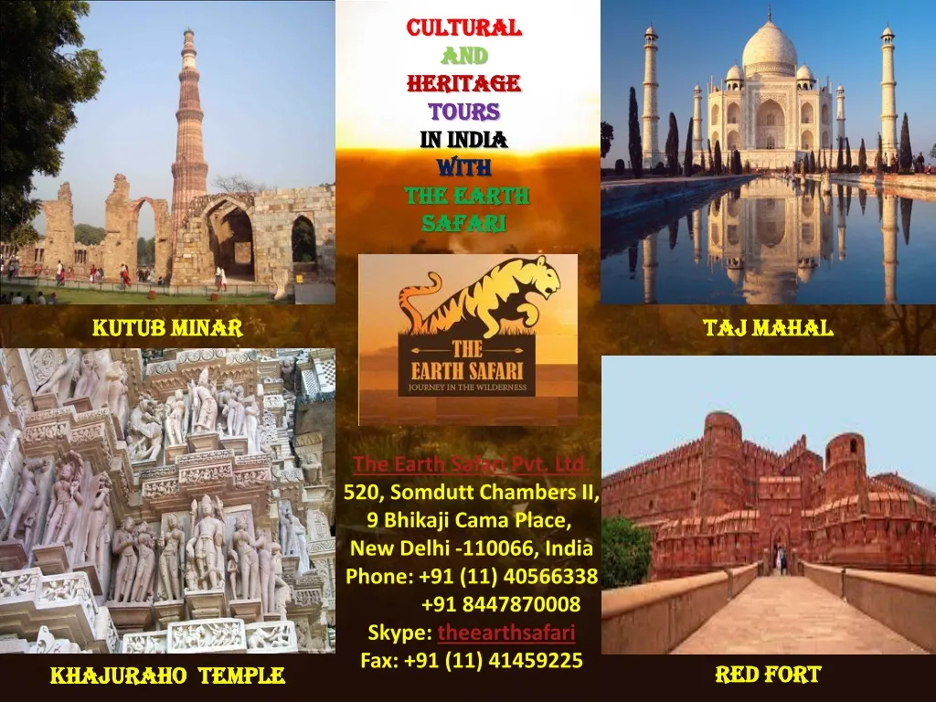 cultural and heritage tours in india with