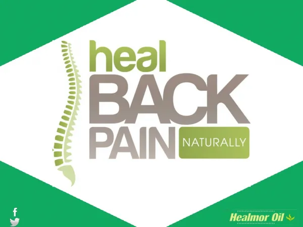 Heal Back Pain Naturally