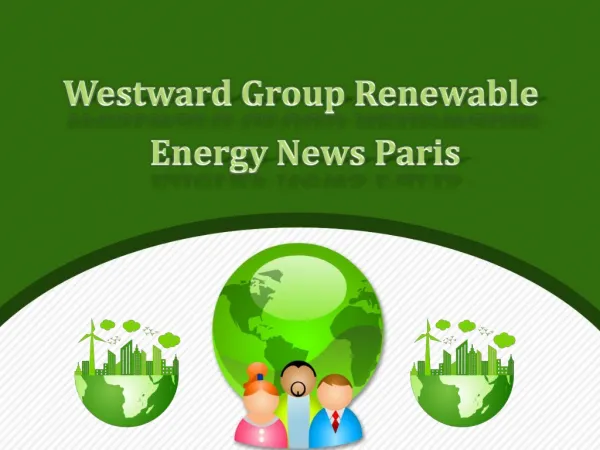 Westward Group Renewable Energy News: Leading economies