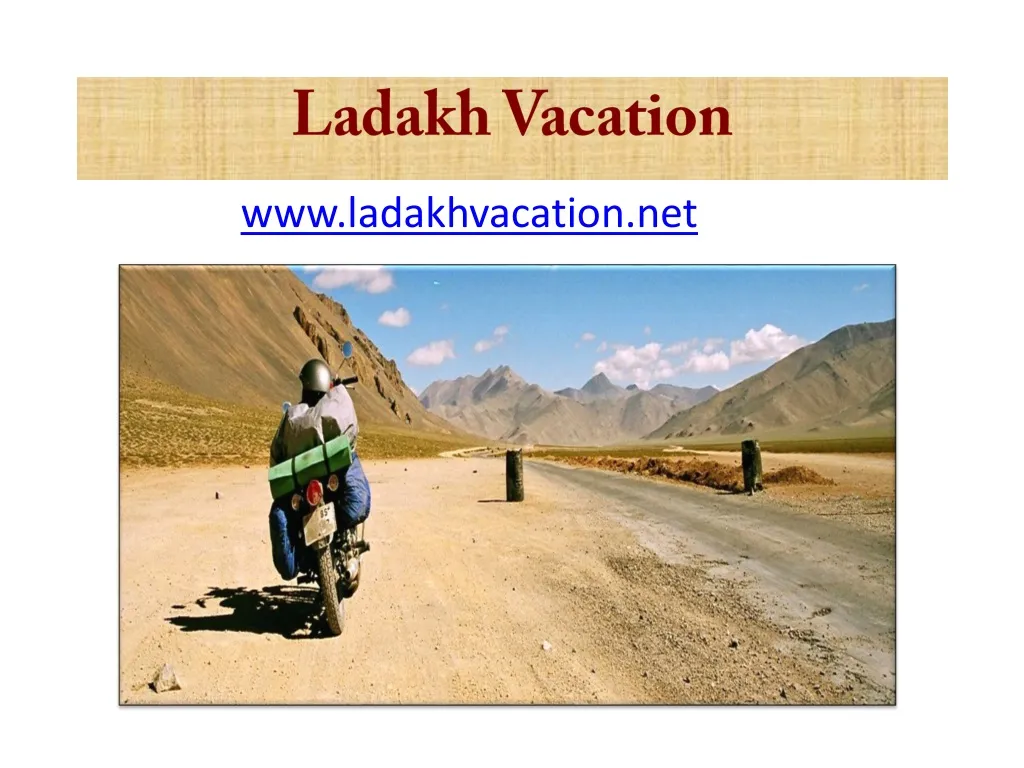 ladakh vacation