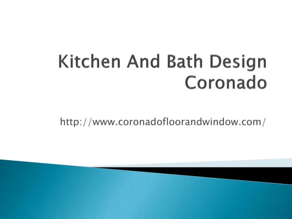 kitchen and bath design coronado