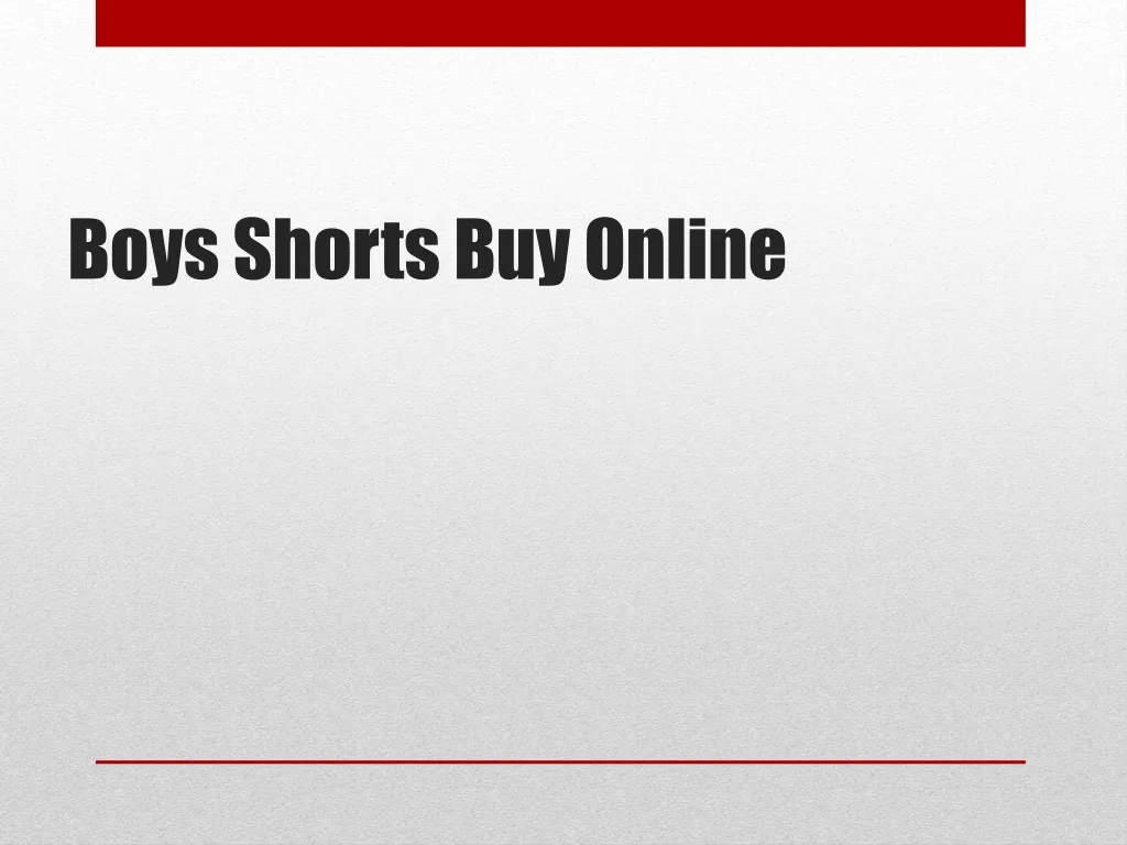 boys shorts buy online