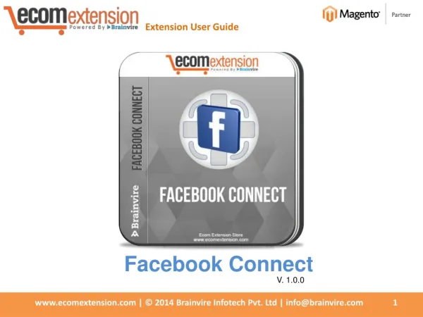 Boost your Sales using Magento Facebook Connect Extension!