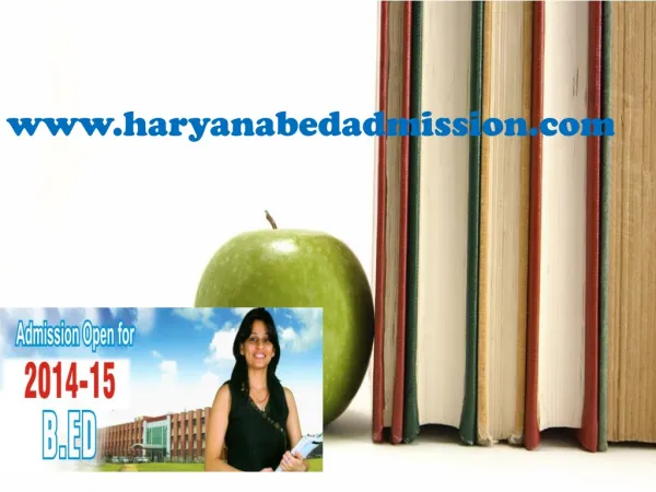 Haryana B.Ed Counseling Process