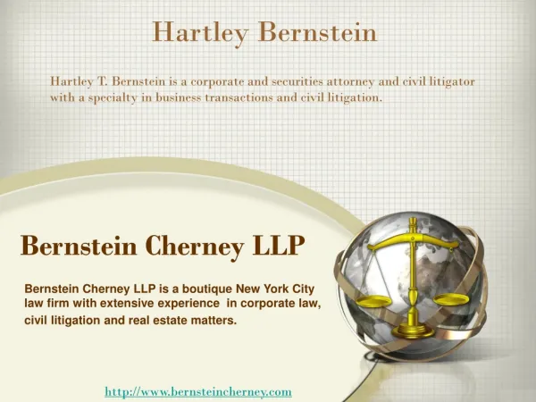 Hartley Bernstein and Bernstein Cherney