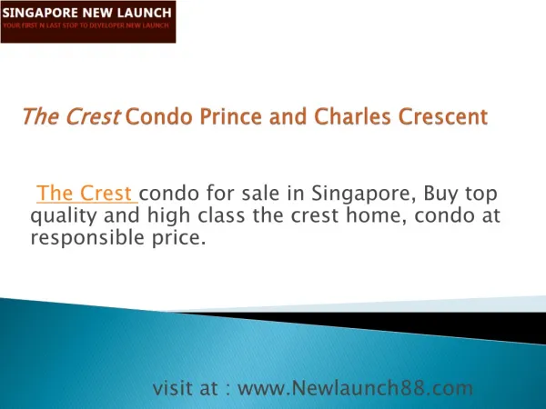 Buying high Class Condo Property in Singapore