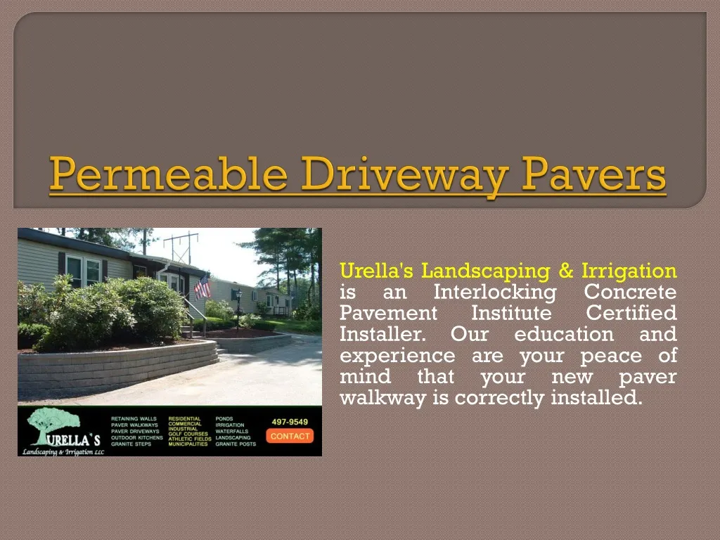 permeable driveway pavers