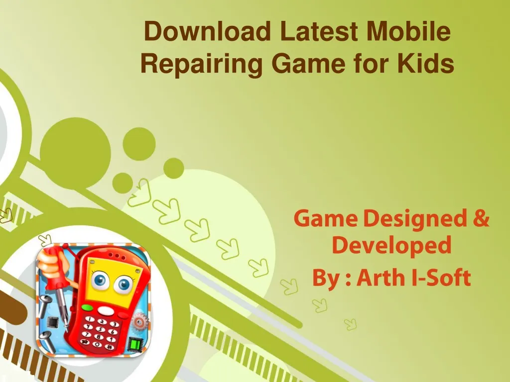 download latest mobile repairing game for kids