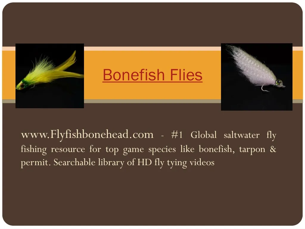 bonefish flies