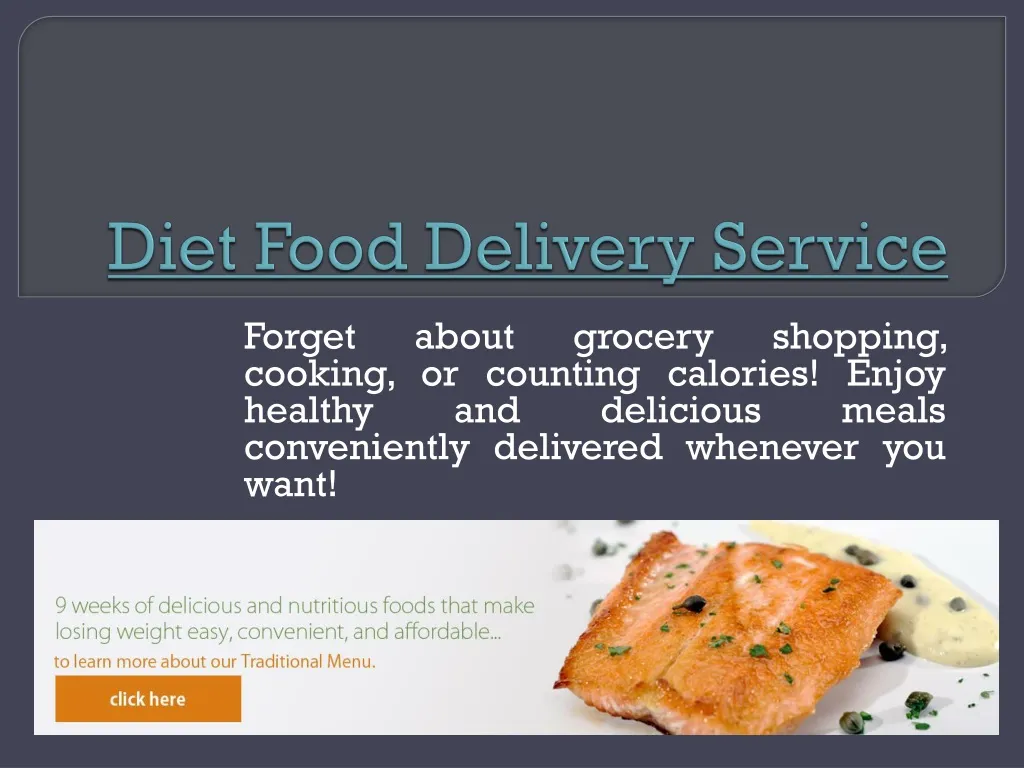 diet food delivery service
