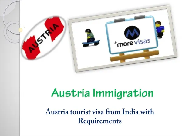 Austria tourist visa from India with Requirements