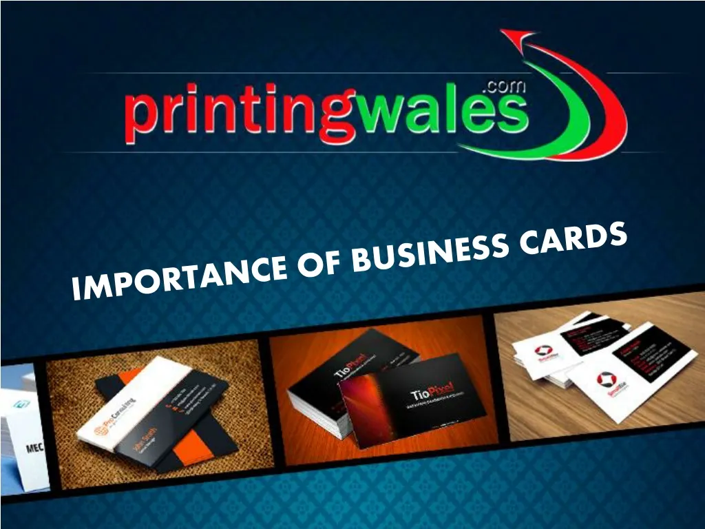 importance of business cards
