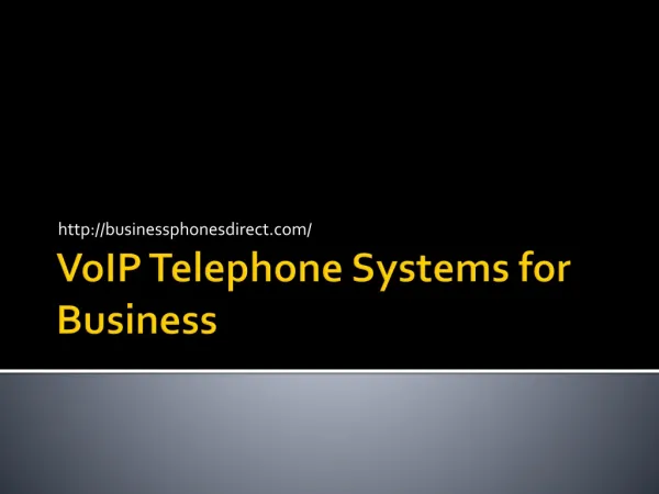 Voip Business Telephones
