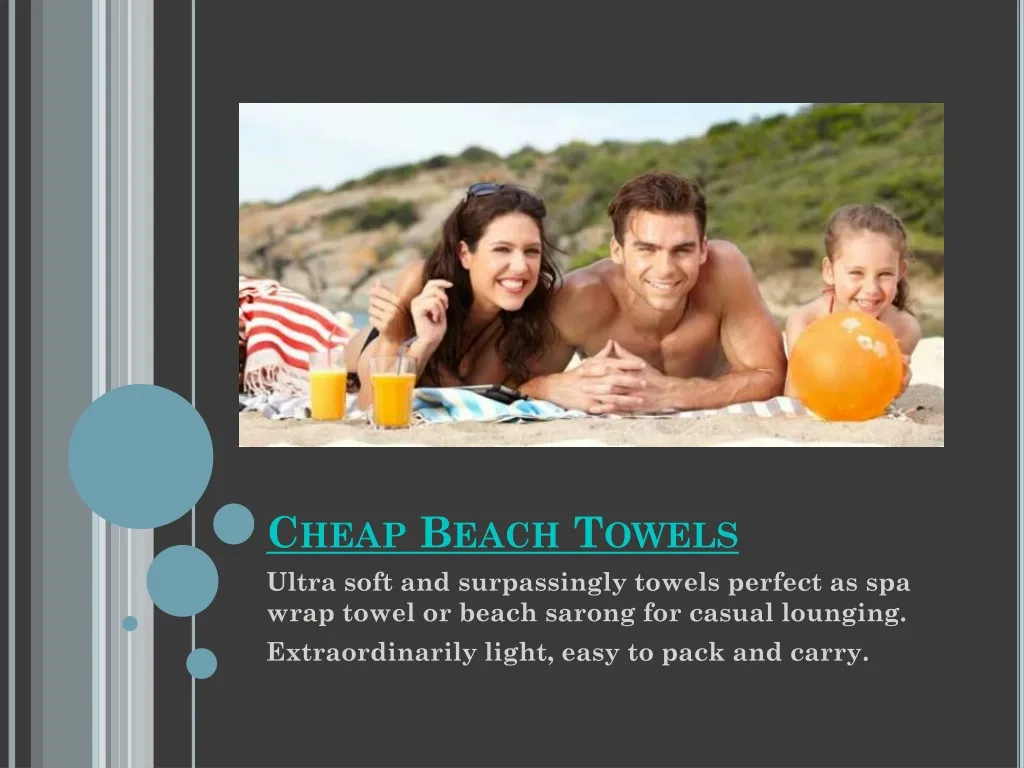 cheap beach towels