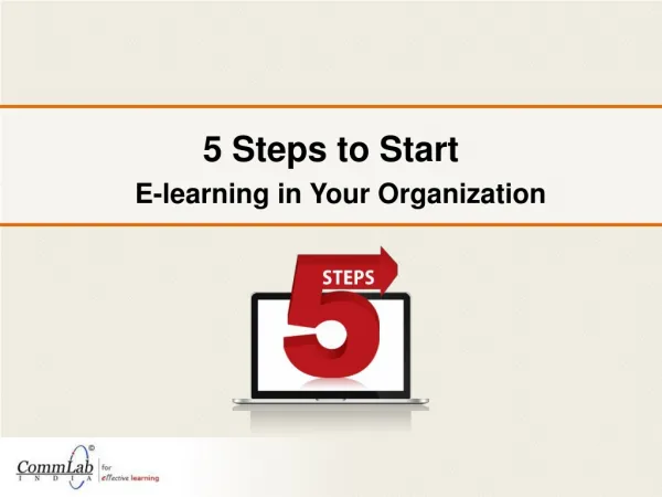 5 Steps to Start eLearning in Your Organization