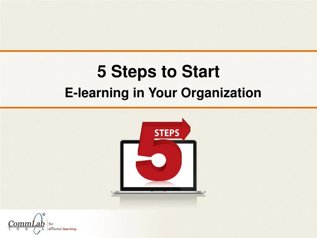 5 steps to start e learning in your organization