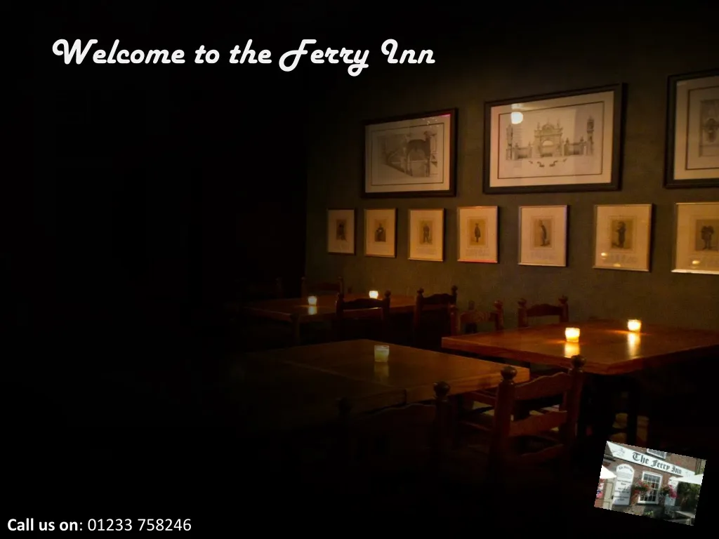 welcome to the ferry inn