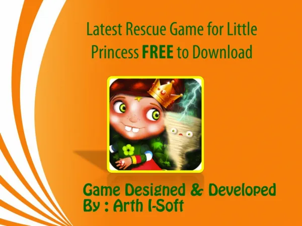 Latest Rescue Game for Little Princess FREE to Download