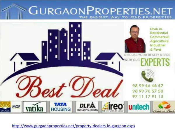 Property Dealers in Gurgaon