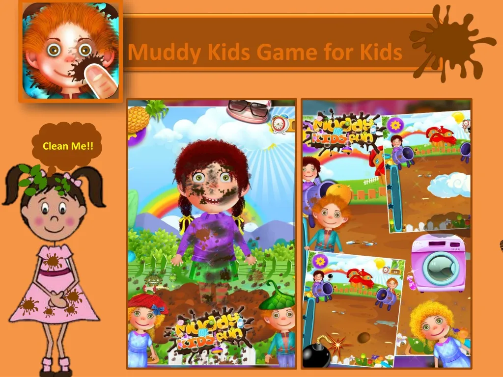 muddy kids game for kids