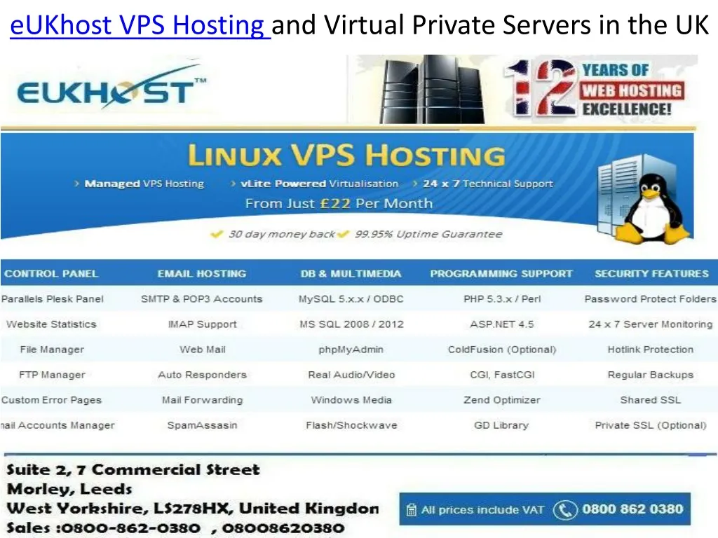 eukhost vps hosting and virtual private servers in the uk