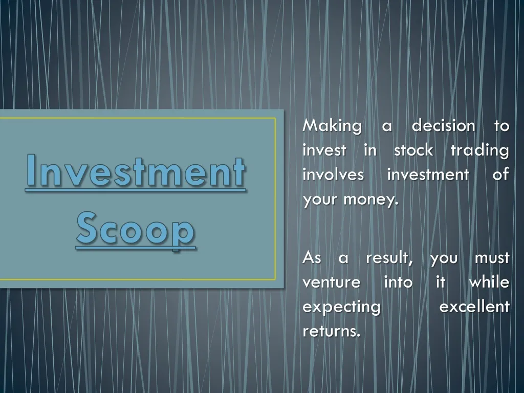 investment scoop