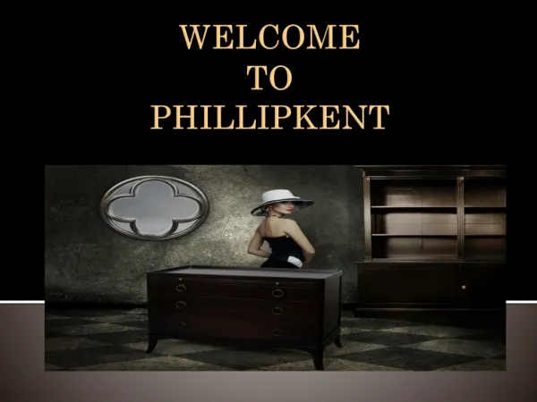 Buy Designer Furniture Online - Phillip Kent