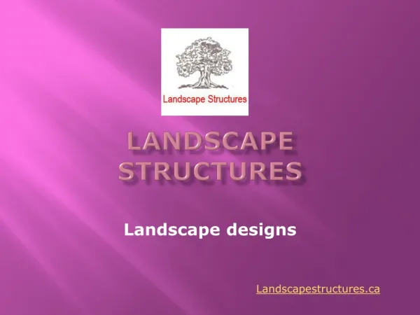 Landscape Designs and Portfolio