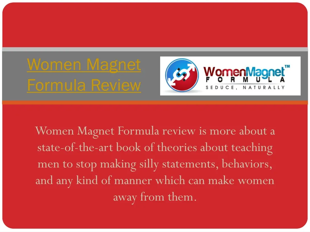 women magnet formula review