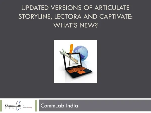 Updated Versions of Articulate Storyline, Lectora what's new