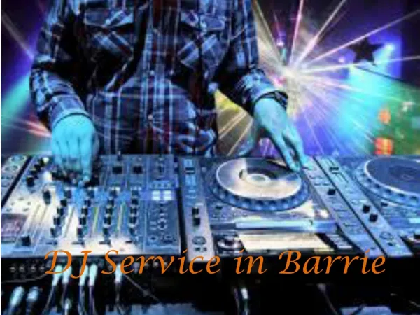 Dj service for Christmas Party