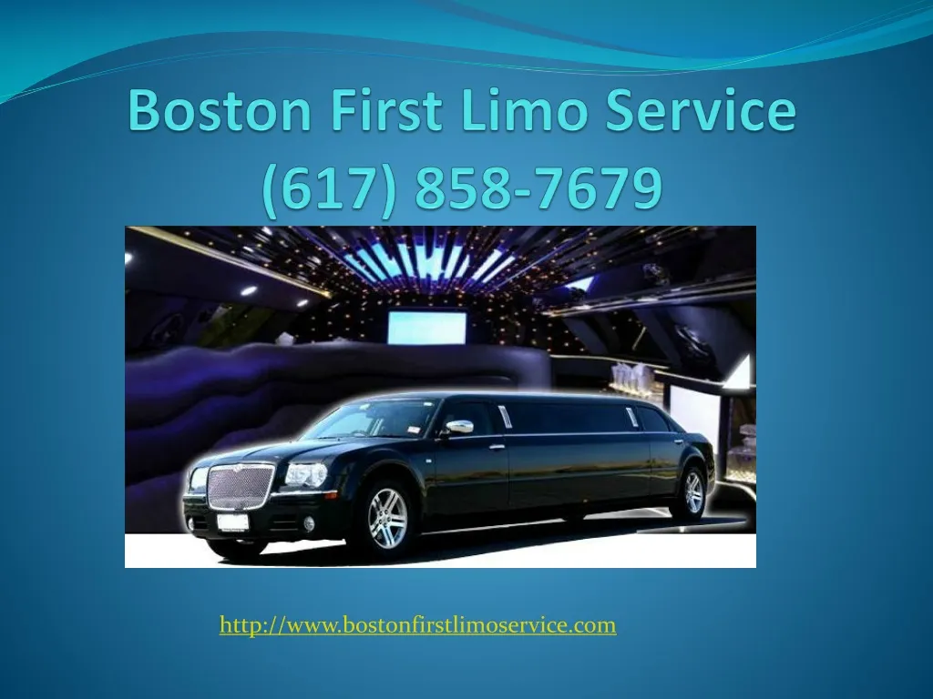 boston first limo service 617 858 7679