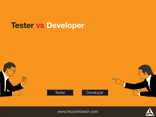 Tester vs Developer