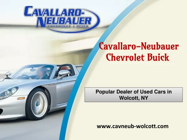 New & Used Car Dealers in Wolcott NY