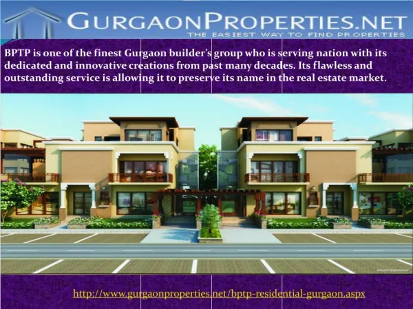 BPTP Projects in Gurgaon