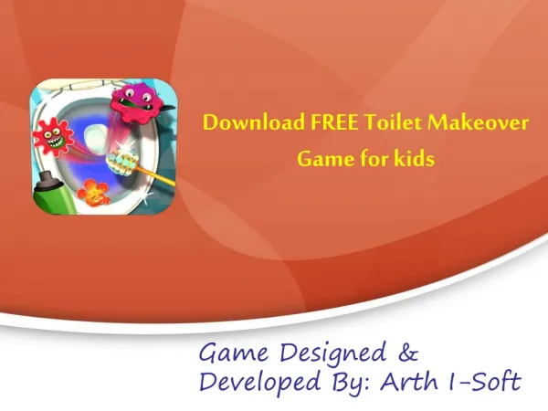 Download FREE Toilet Makeover Game for Kids