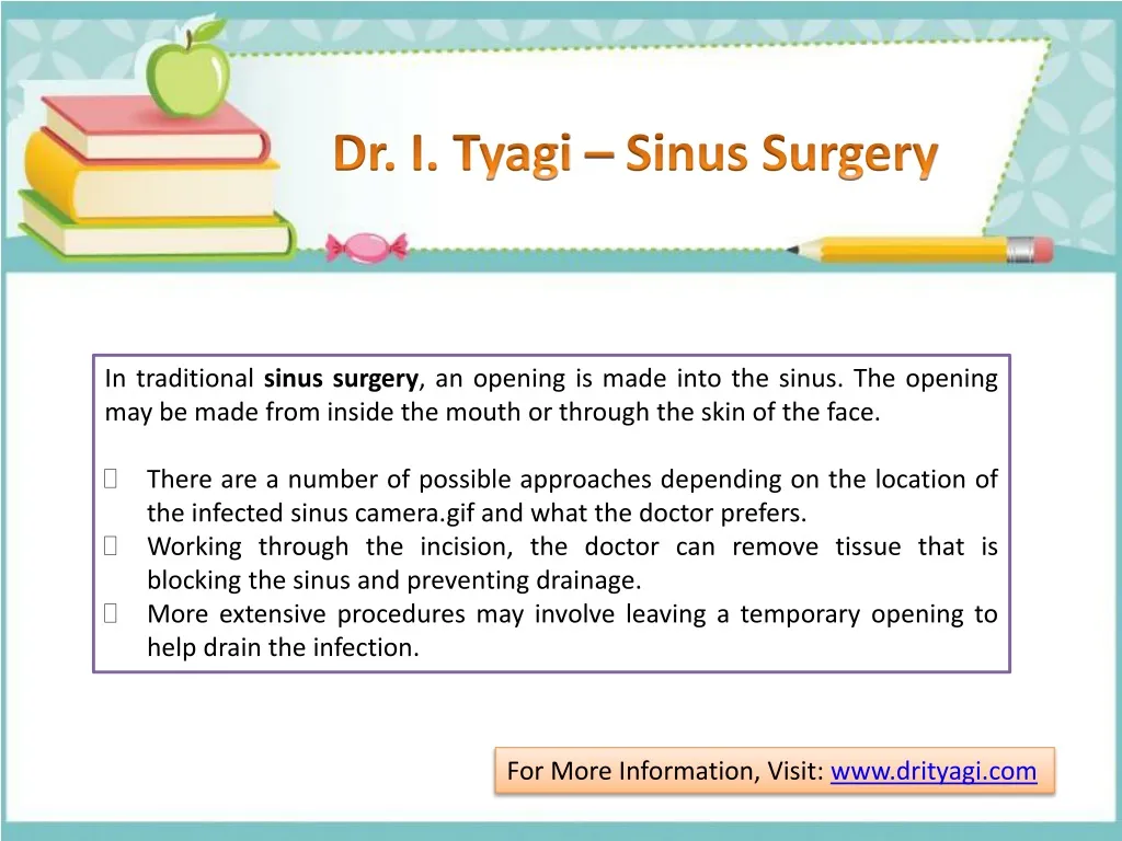 dr i tyagi sinus surgery