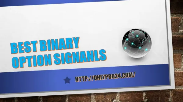 binary option signals