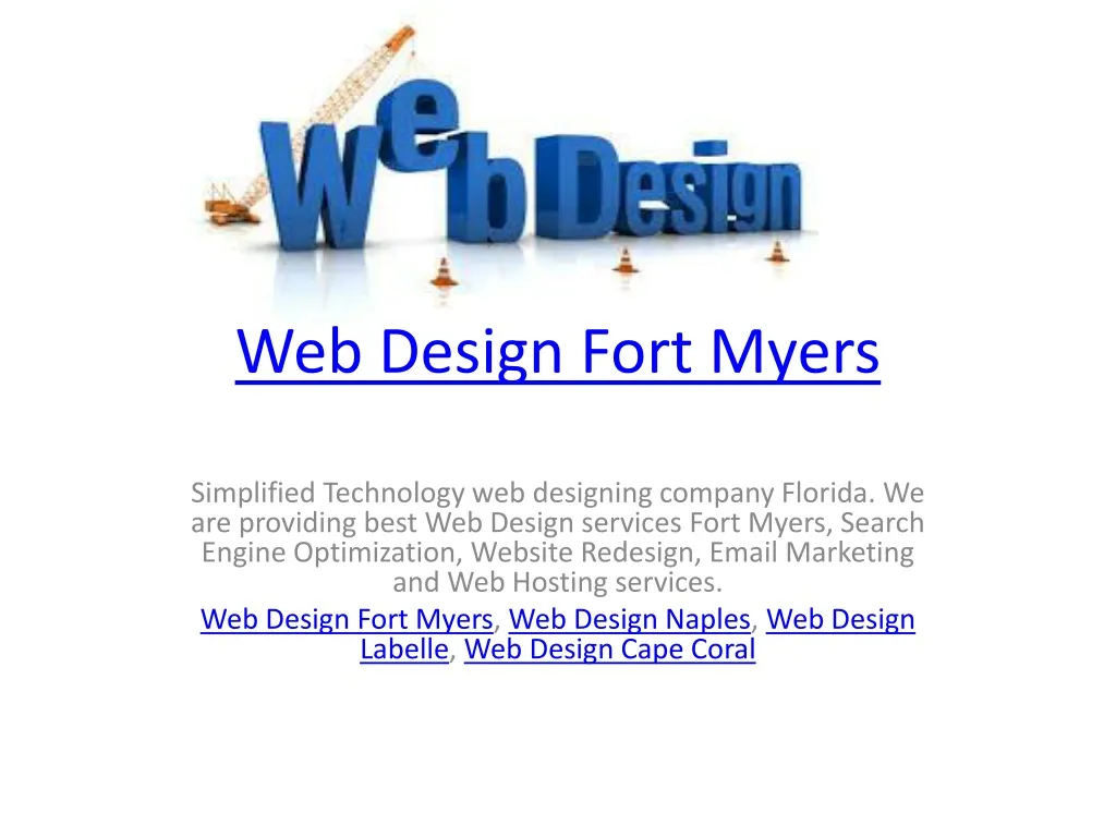 web design fort myers