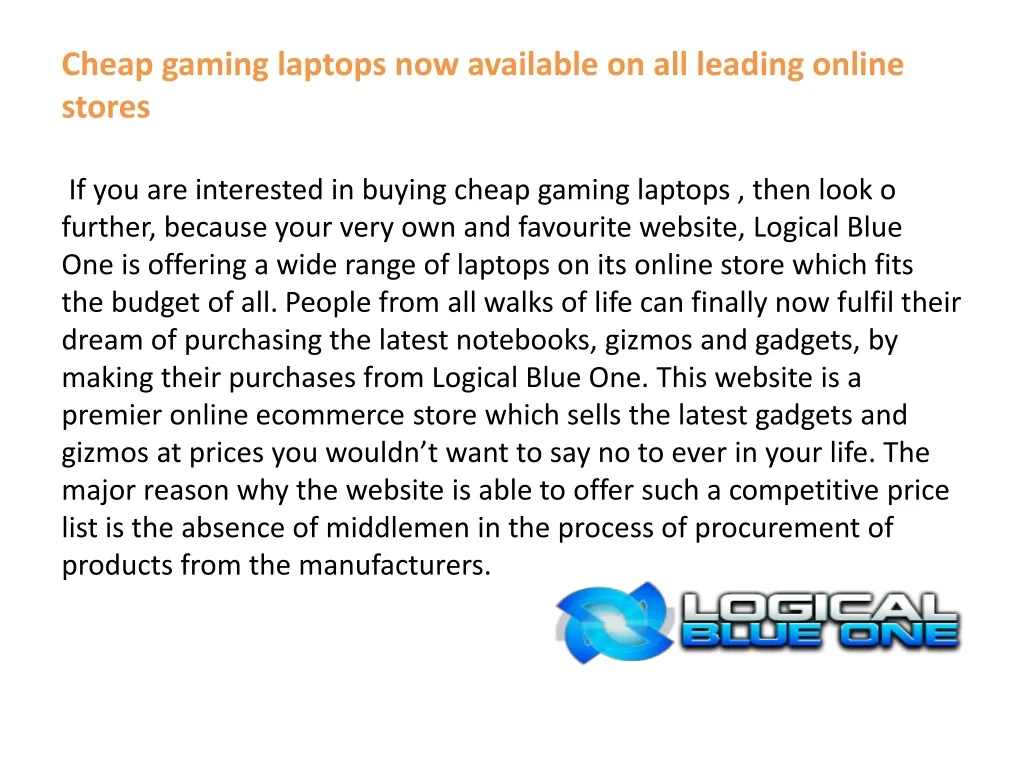 cheap gaming laptops now available on all leading