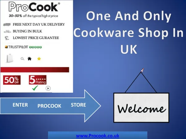Kitchen Cookware Shop - Procook.co.uk