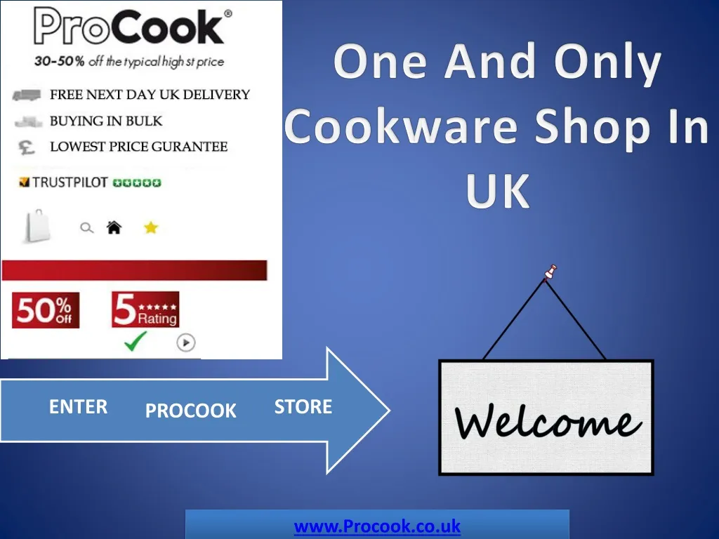 one and only cookware shop in uk