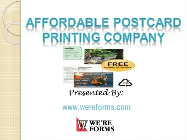 Affordable Postcard Printing Company