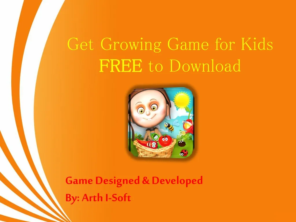 get growing game for kids free to download