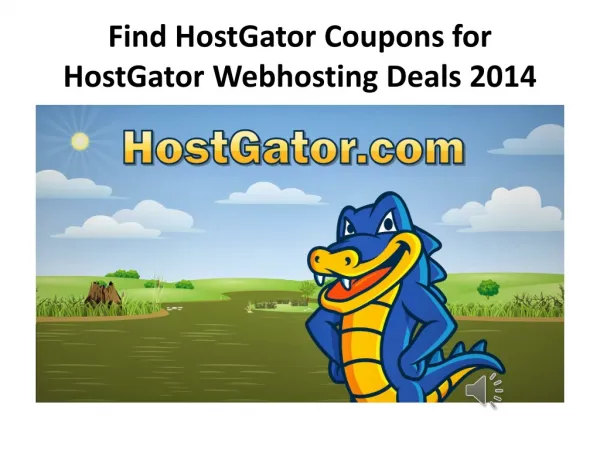 Find HostGator Coupons for HostGator Webhosting Deals