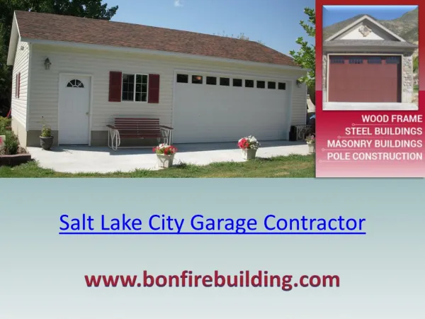 Salt Lake City Garage Contractor